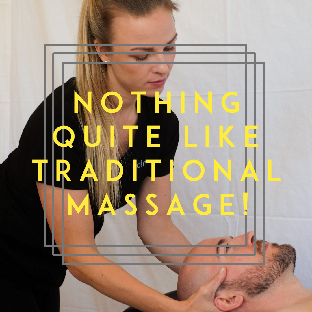 Nothing Quite Like Traditional Massage!nada como a massagem tradicional!
